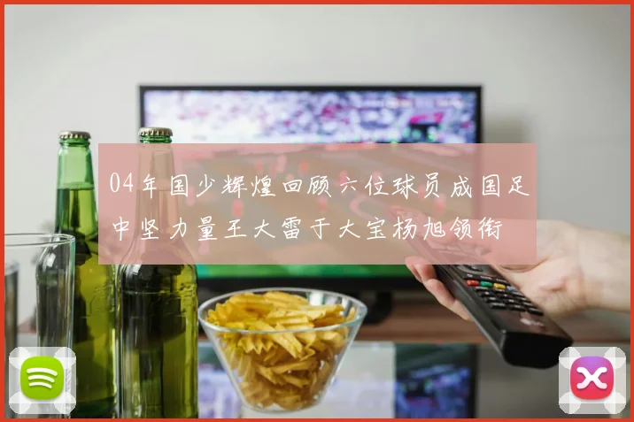 04年国少辉煌回顾六位球员成国足中坚力量王大雷于大宝杨旭领衔